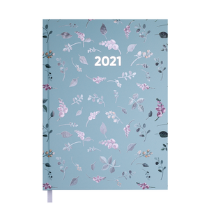 Щоденник датований 2021 PROVENCE, A5, BUROMAX BM.2161 - колір: фіолетовий