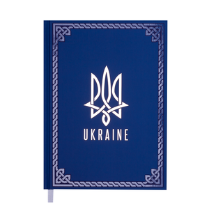 Ежедневник датированный 2021 UKRAINE, A5, BUROMAX BM.2128 - материал обложки: полиграфическая
