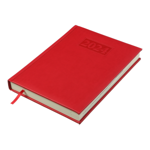 Щоденник датований 2024 GENTLE A5 червоний Buromax BM.2109-05