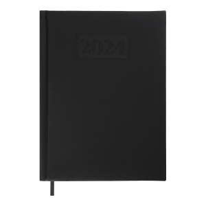 Щоденник датований 2024 GENTLE A5 чорний Buromax BM.2109-01