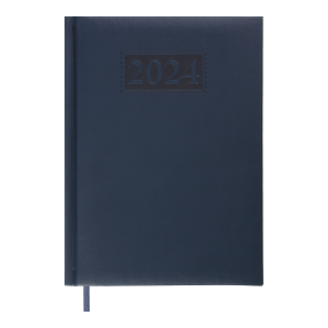 Щоденник датований 2024 GENTLE A5 синій Buromax BM.2109-02