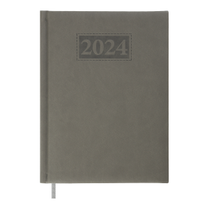 Щоденник датований 2024 GENTLE A5 сірий Buromax BM.2109-09