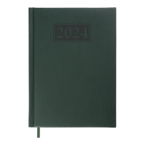 Щоденник датований 2024 GENTLE A5 зелений Buromax BM.2109-04