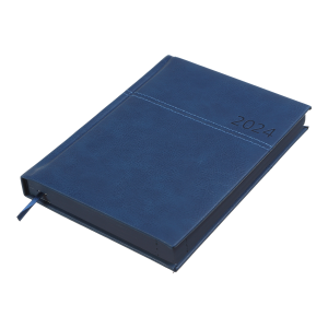 Ежедневник датированный 2024 ORION A5 синий Buromax BM.2150-02
