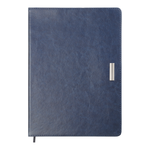 Ежедневник датированный 2024 SALERNO A4 синий Buromax BM.2741-02