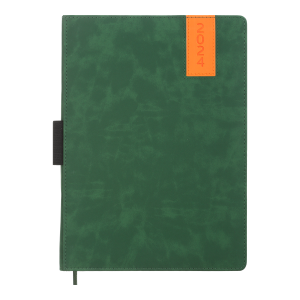 Ежедневник датированный 2024 VERONA A4 зеленый Buromax BM.2745-04