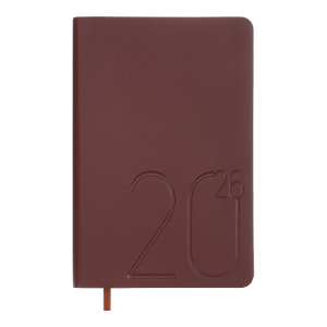 Ежедневник датированный 2026 A6 Buromax DARK MORANDI BM.2588