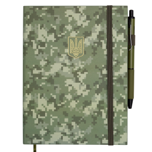Щоденник датований 2026 A5 Buromax MILITARY BM.21134