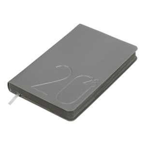 Ежедневник датированный 2026 A6 Buromax STEEL BM.2517