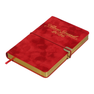 Щоденник датований 2026 A6 Buromax VELOUR BM.2512