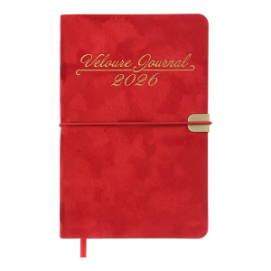 Щоденник датований 2026 A6 Buromax VELOUR BM.2512