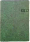 Ежедневник датированный 2027 A4 Buromax AUTHENTIC BM.2776-04 зеленый искусственная кожа
