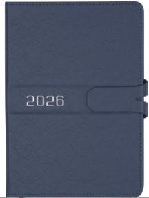 Ежедневник датированный 2027 A5 Buromax BELLE BM.21103 искусственная кожа