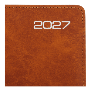 Щоденник Buromax датований 2027 ONYX A5 штучна шкіра/поролон BM.211003-53