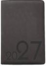 Ежедневник датированный 2027 A5 Buromax SATIN BM.21175 искусственная кожа/поролон