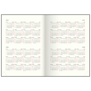 Ежедневник датированный 2027 A5 Buromax NOVEL BM.2103 полиграфический 