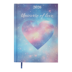 Щоденник датований 2026 Buromax ROMANTIC A5 BM.2170
