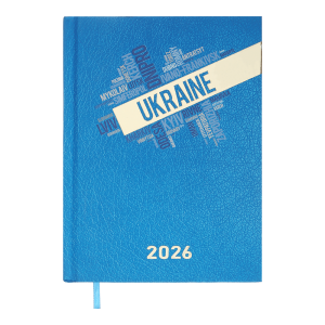 Ежедневник датированный 2026 Buromax UKRAINE A5 BM.2157