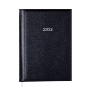 Ежедневник датированный 2021 BASE (Miradur), L2U, A5, BUROMAX BM.2108 - цвет блока: белый