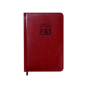 Ежедневник датированный 2021 BRAVO (Soft), L2U, A5, BUROMAX BM.2112 - цвет: коричневый