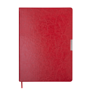 Ежедневник датированный 2021 SALERNO, L2U, A4, BUROMAX BM.2741 - цвет: красный