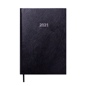 Ежедневник датированный 2021 STRONG, L2U, A5, BUROMAX BM.2129 - цвет: синий