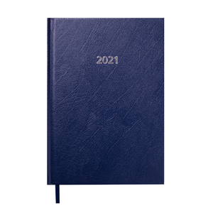 Ежедневник датированный 2021 STRONG, L2U, A5, BUROMAX BM.2129 - цвет блока: кремовый
