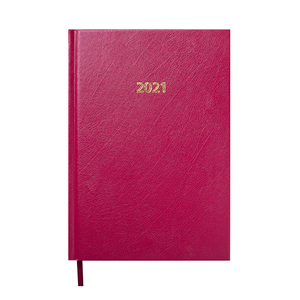 Ежедневник датированный 2021 STRONG, L2U, A5, BUROMAX BM.2129 - цвет блока: кремовый