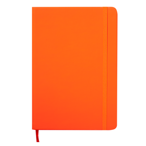 Ежедневник датированный 2021 TOUCH ME, L2U, А5, Rubber touch, BUROMAX BM.2137 - цвет: оранжевый
