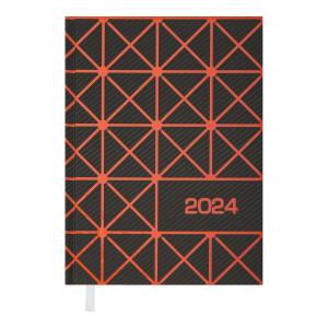 Щоденник датований 2024 LINEA A5 помаранчевий Buromax BM.2151-11