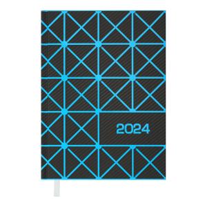 Ежедневник датированный 2024 LINEA A5 синий Buromax BM.2151-02