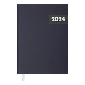 Ежедневник датированный 2024 MANLY A5 синий Buromax BM.2188-02