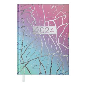 Ежедневник датированный 2024 MIRACLE A5 голубой Buromax BM.2179-14