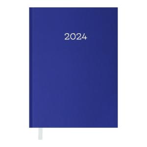 Ежедневник датированный 2024 MONOCHROME A5 синий Buromax BM.2160-02