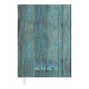 Ежедневник датированный 2024 NEXT A5 голубой Buromax BM.2119-14