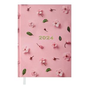 Ежедневник датированный 2024 PROVENCE A5 розовый Buromax BM.2161-10