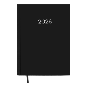Ежедневник датированный 2026 A5 Buromax MONOCHROME BM.2160