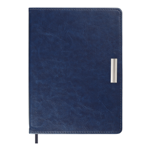 Ежедневник датированный A5 2024 Buromax SALERNO BM.2133-02 синий