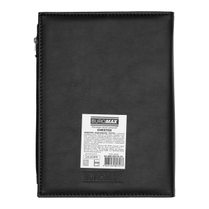 Щоденник недатований Buromax CHESTER A5 чорний 336 сторінки BM.20270-01