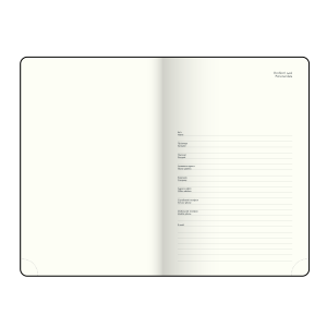 Щоденник недатований Buromax CHESTER A5 чорний 336 сторінки BM.20270-01