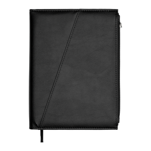 Дневник недатированный Buromax CHESTER A5 черный 336 страницы BM.20270-01