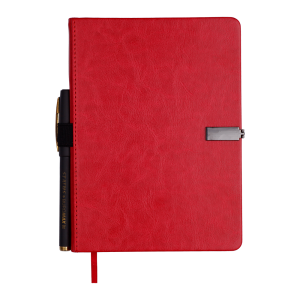 Дневник недатированный Buromax LEGEND A5 красный 336 страницы BM.20790-05