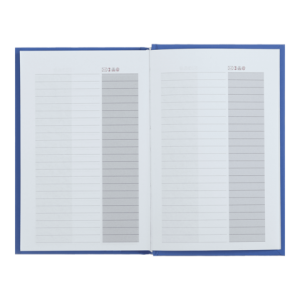 Ежедневник недатированный A6 Buromax NATION BM.2618-02 синий - Фото 1