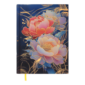Щоденник недатований A5 Buromax PEONY BM.20170