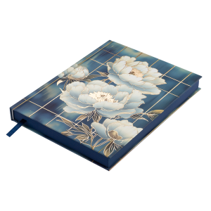 Ежедневник недатированный A5 Buromax PEONY BM.20170