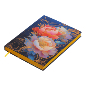 Щоденник недатований A5 Buromax PEONY BM.20170