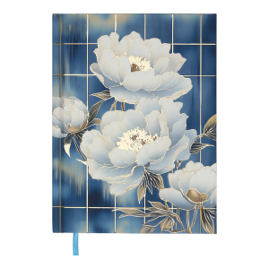 Щоденник недатований A5 Buromax PEONY BM.20170