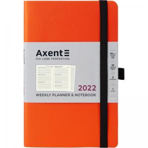 Еженедельник 2022 AXENT Partner Soft 8506-22 125х195 мм - Фото 1