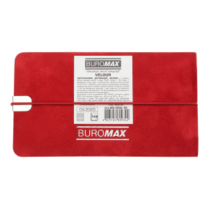 Еженедельник датированный карманный 2026 153x87 мм BUROMAX VELOUR BM.2902