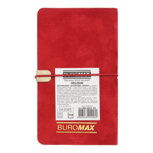 Еженедельник датированный карманный 2026 85x153 мм BUROMAX VELOUR BM.2891
